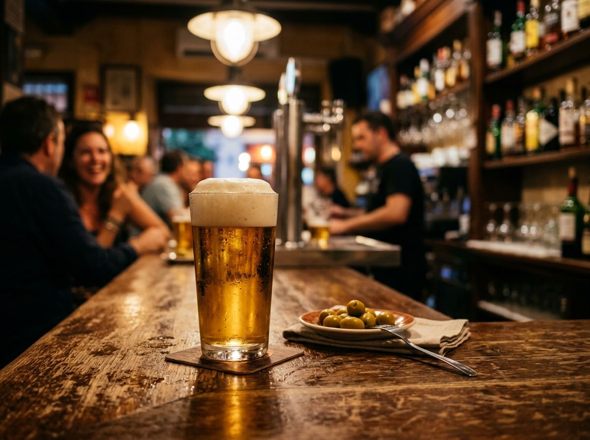 Il·lustració editorial relacionada amb: Copa cervesa.