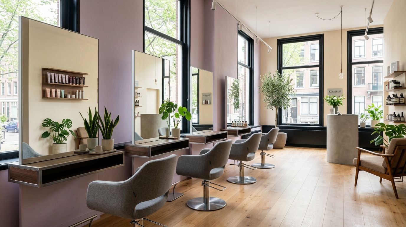 Interior de restaurant il·lustratiu — generat amb IA (Gemini), no és encara el local d'El mini nou.